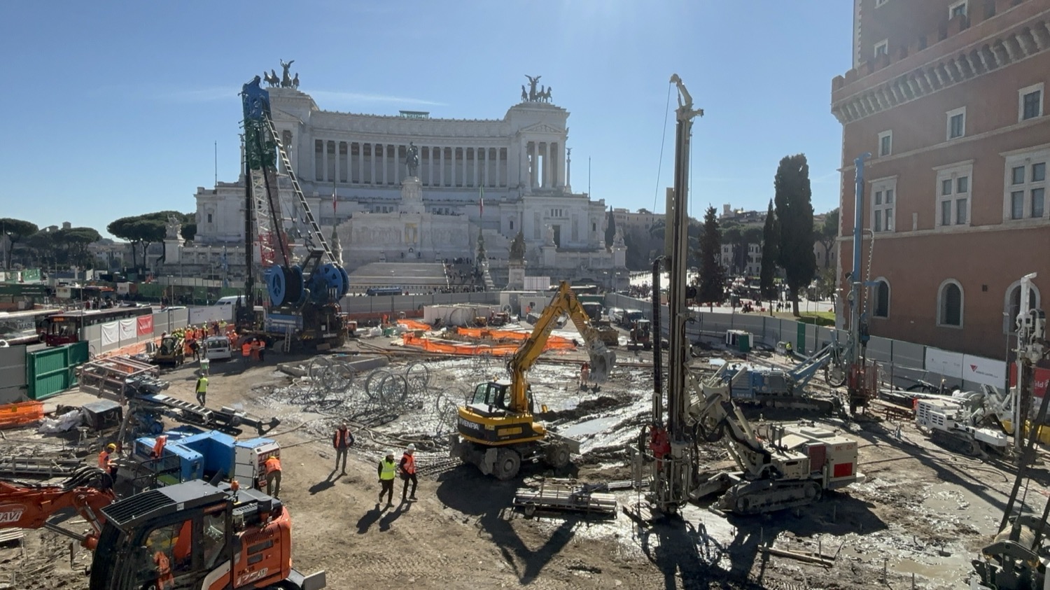 Cantiere Piazza Venezia 