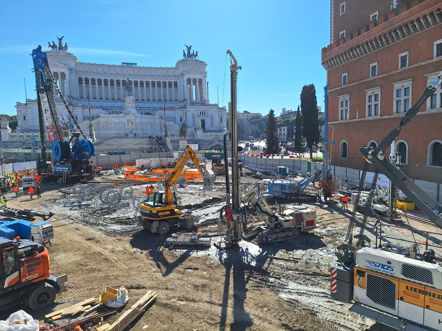 Cantiere Piazza Venezia 