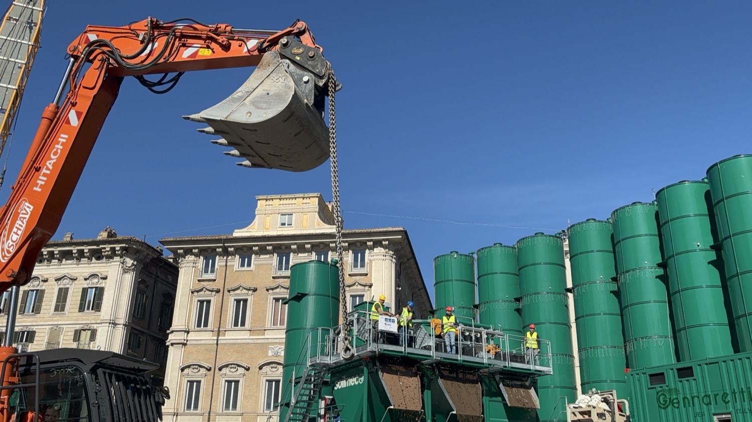 Cantiere Piazza Venezia 