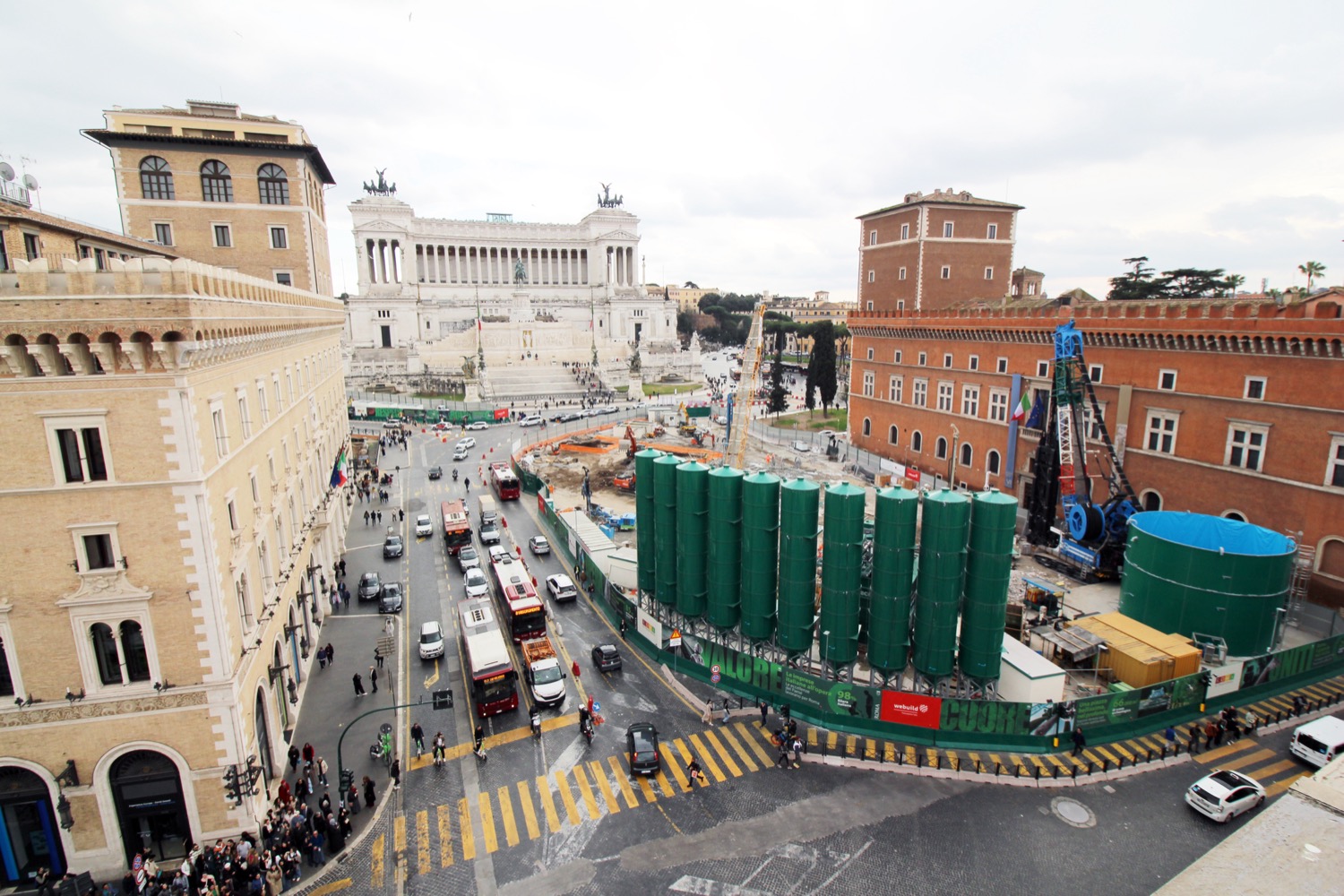 Cantiere Piazza Venezia 