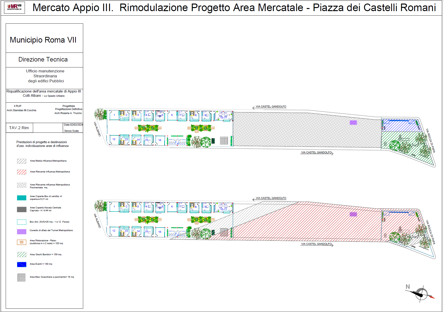 Progetto mercato di Largo Colli Albani