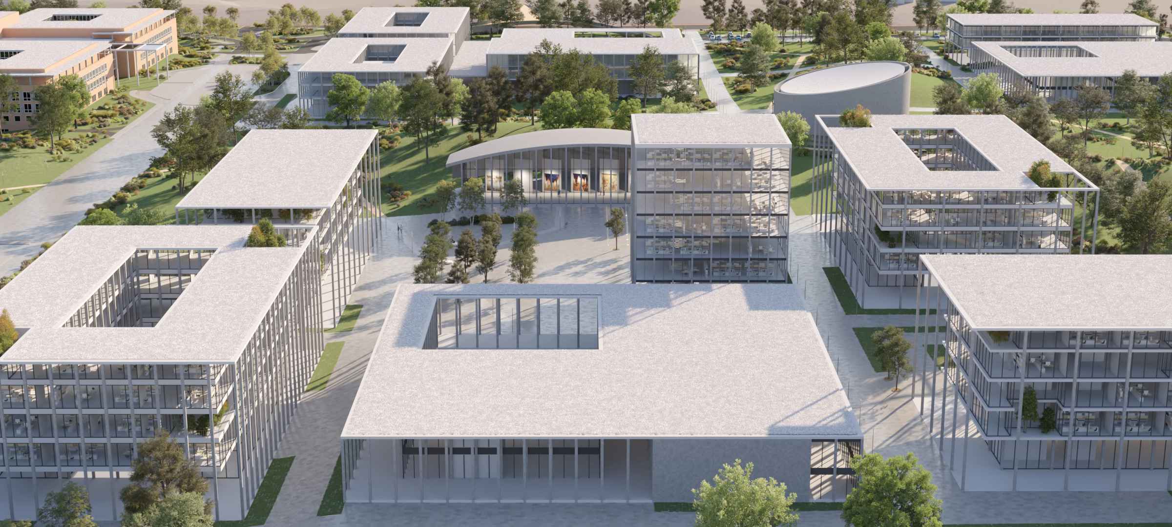 Campus Bio-Medico Masterplan One Health - Render 1