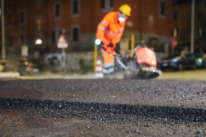 Giubileo, esteso ricorso ai lavori notturni sulle strade