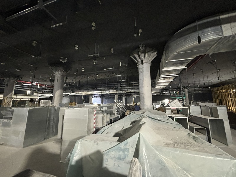 Cantiere Metro C Stazione Colosseo/Fori Imperiali ottobre 2024