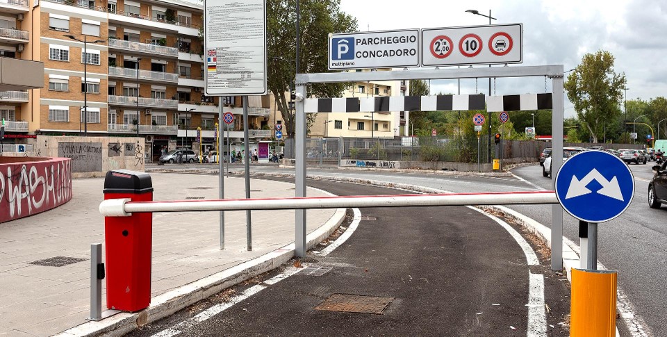 Parcheggio stazione metro Conca d'Oro