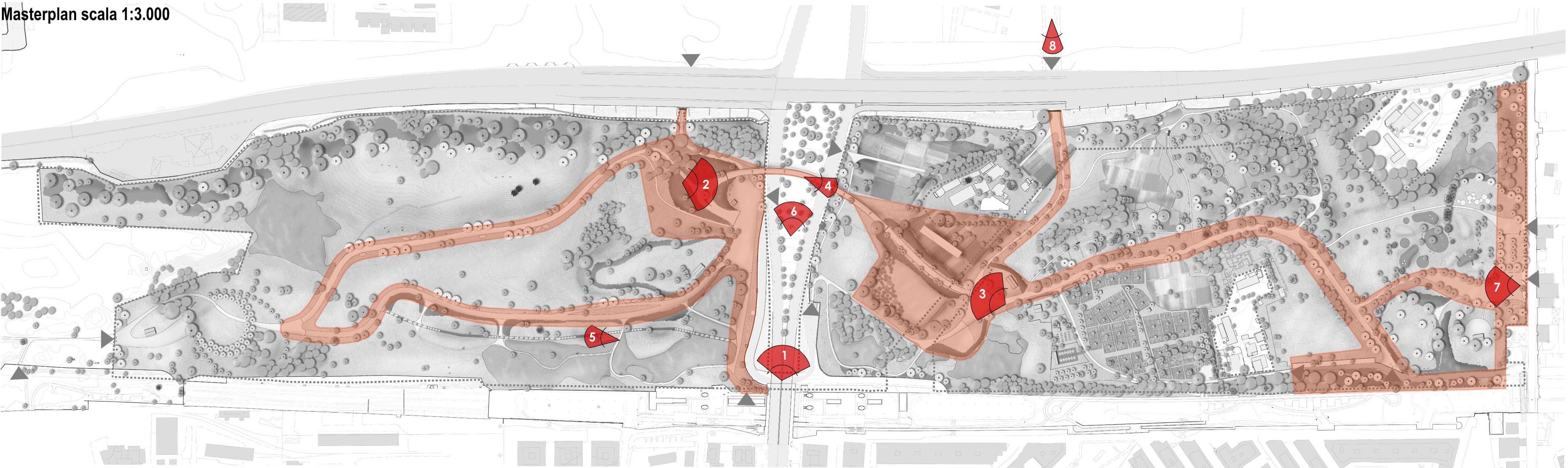 Mappa Parco della Serenissima