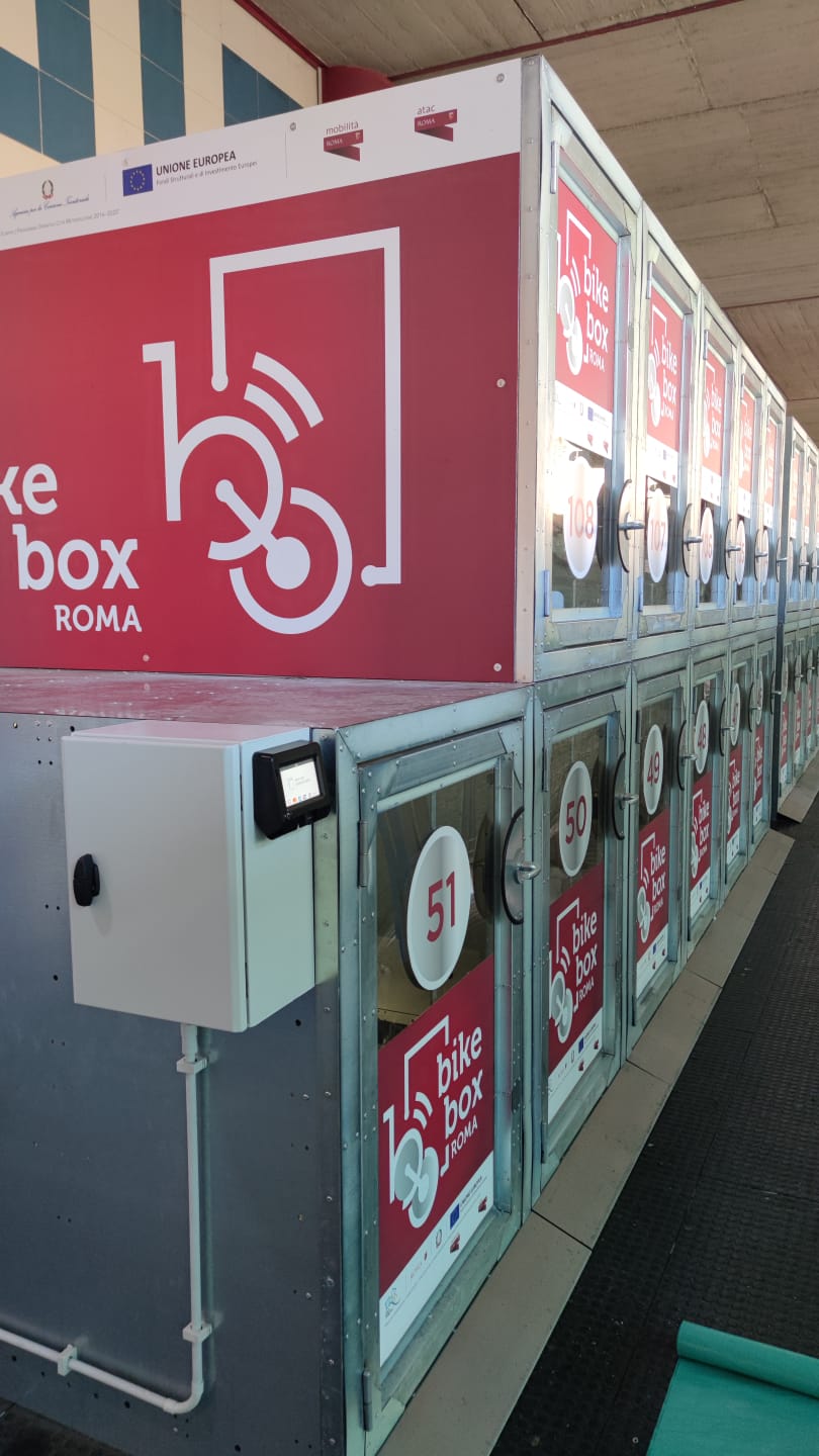 Bike box metro Anagnina