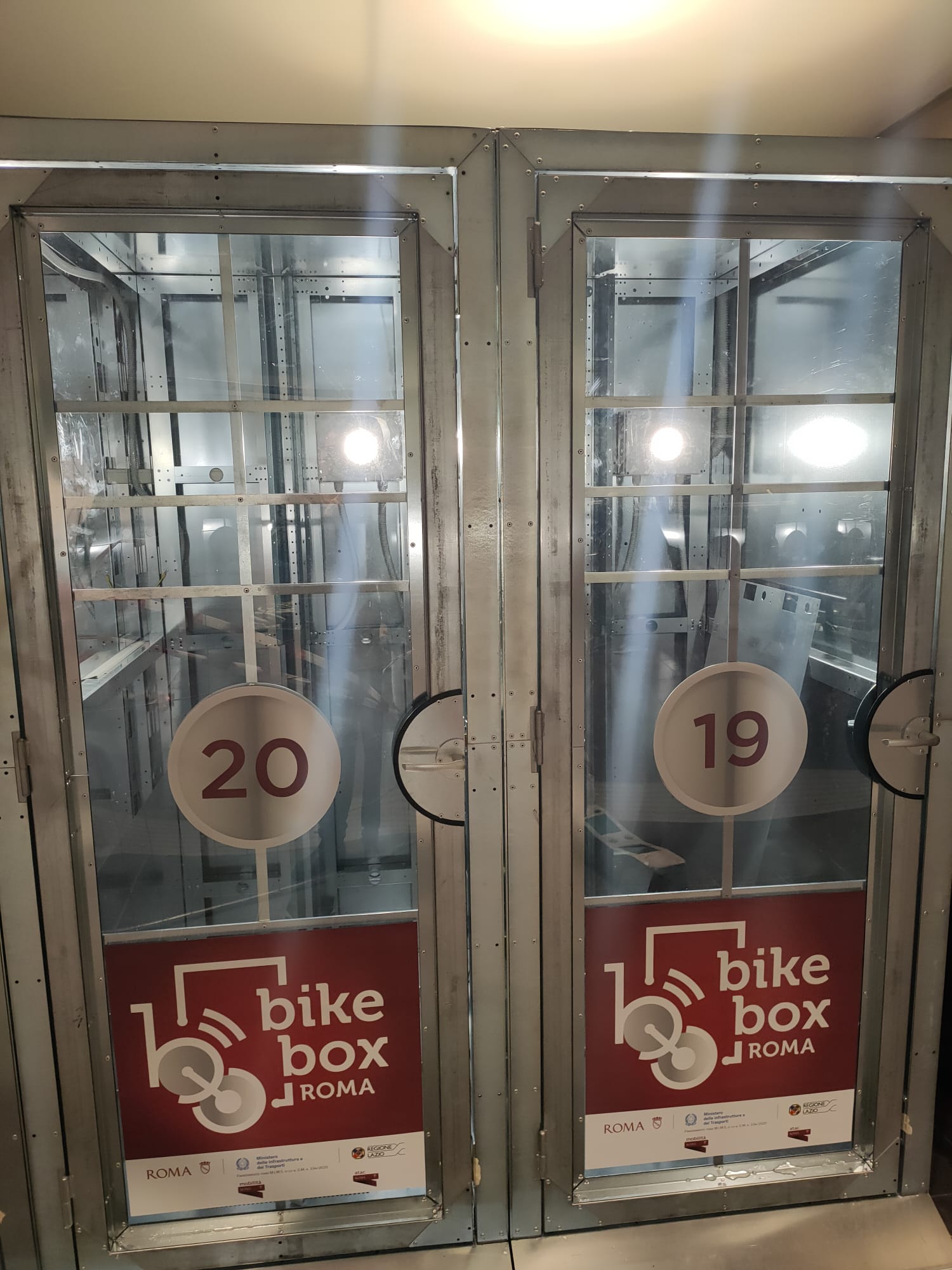 Bike box metro Malatesta