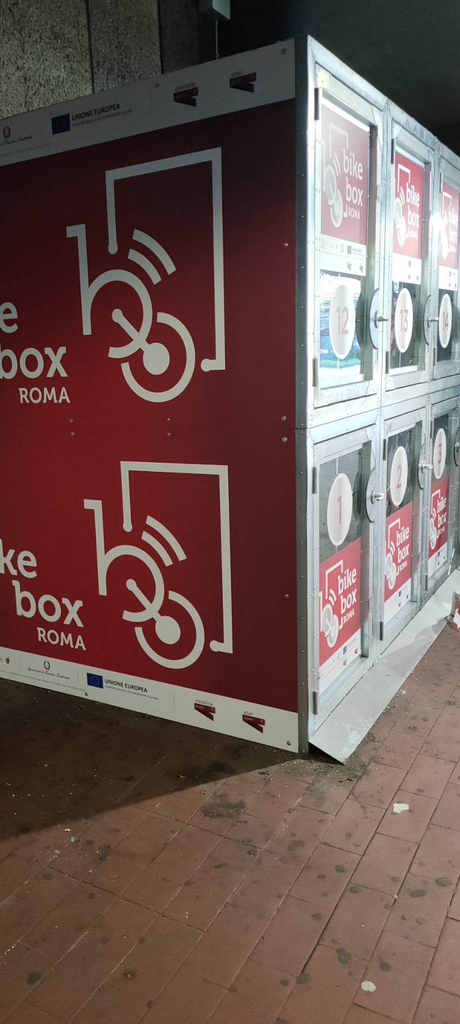 Bike box metro Ponte Mammolo