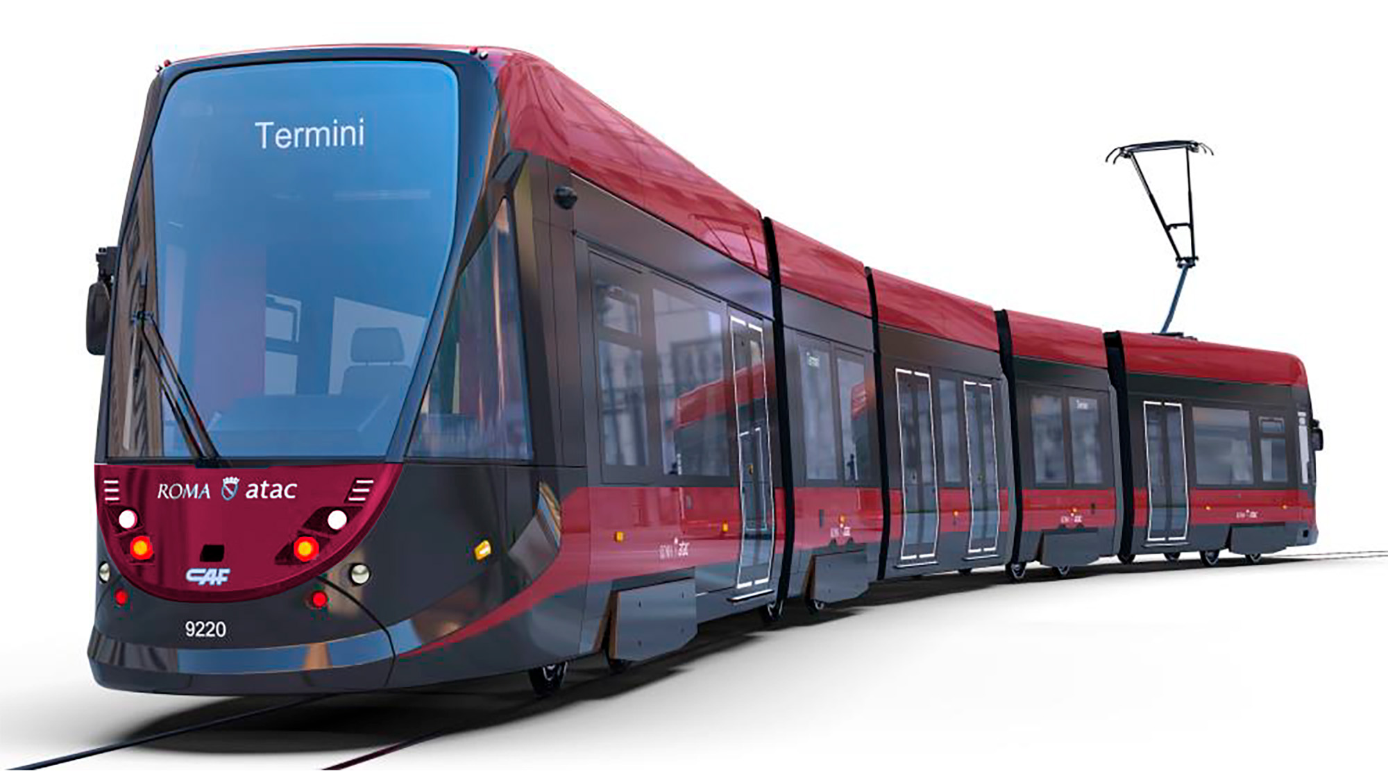 Render nuovi tram CAF