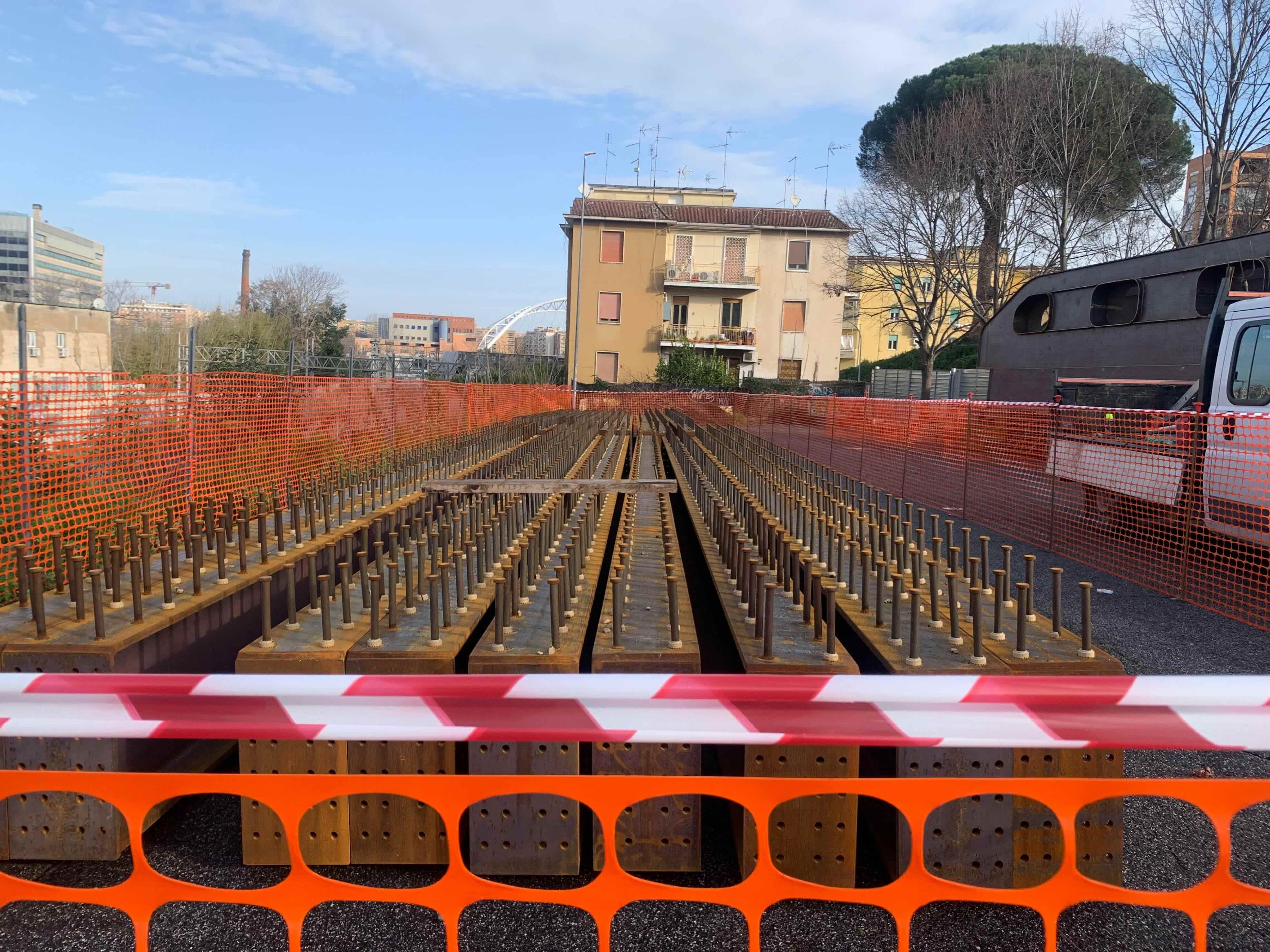 Ponte Giulio Rocco cantiere