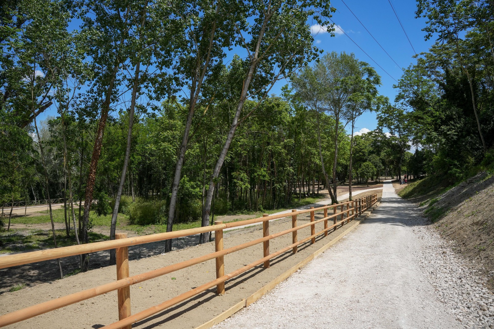Parco di affaccio Prati dell’Acqua Acetosa - fine lavori (maggio 2025)