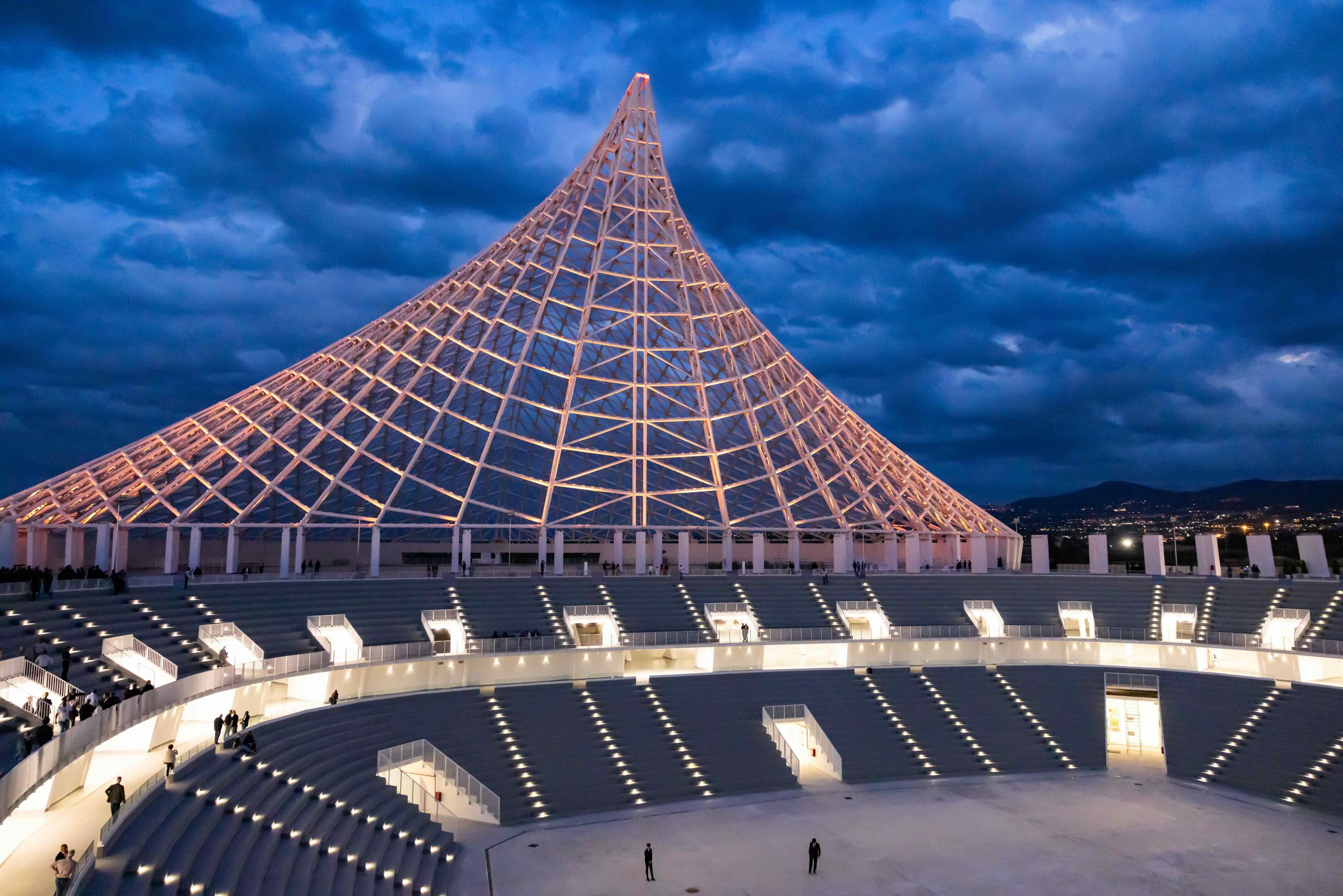 Le Vele della Città dello Sport - fine lavori (luglio 2025)