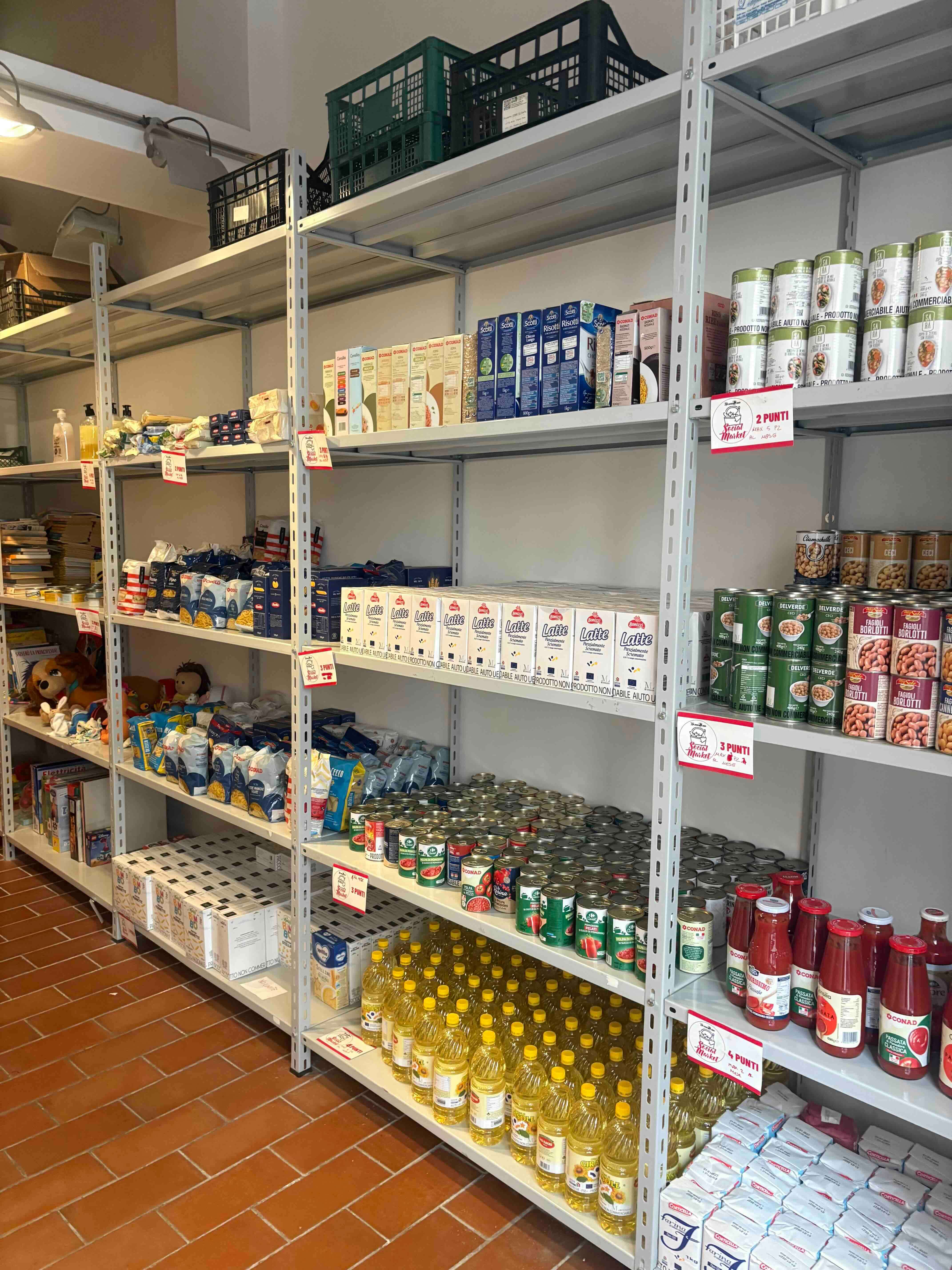 Emporio solidale a San Lorenzo fine lavori