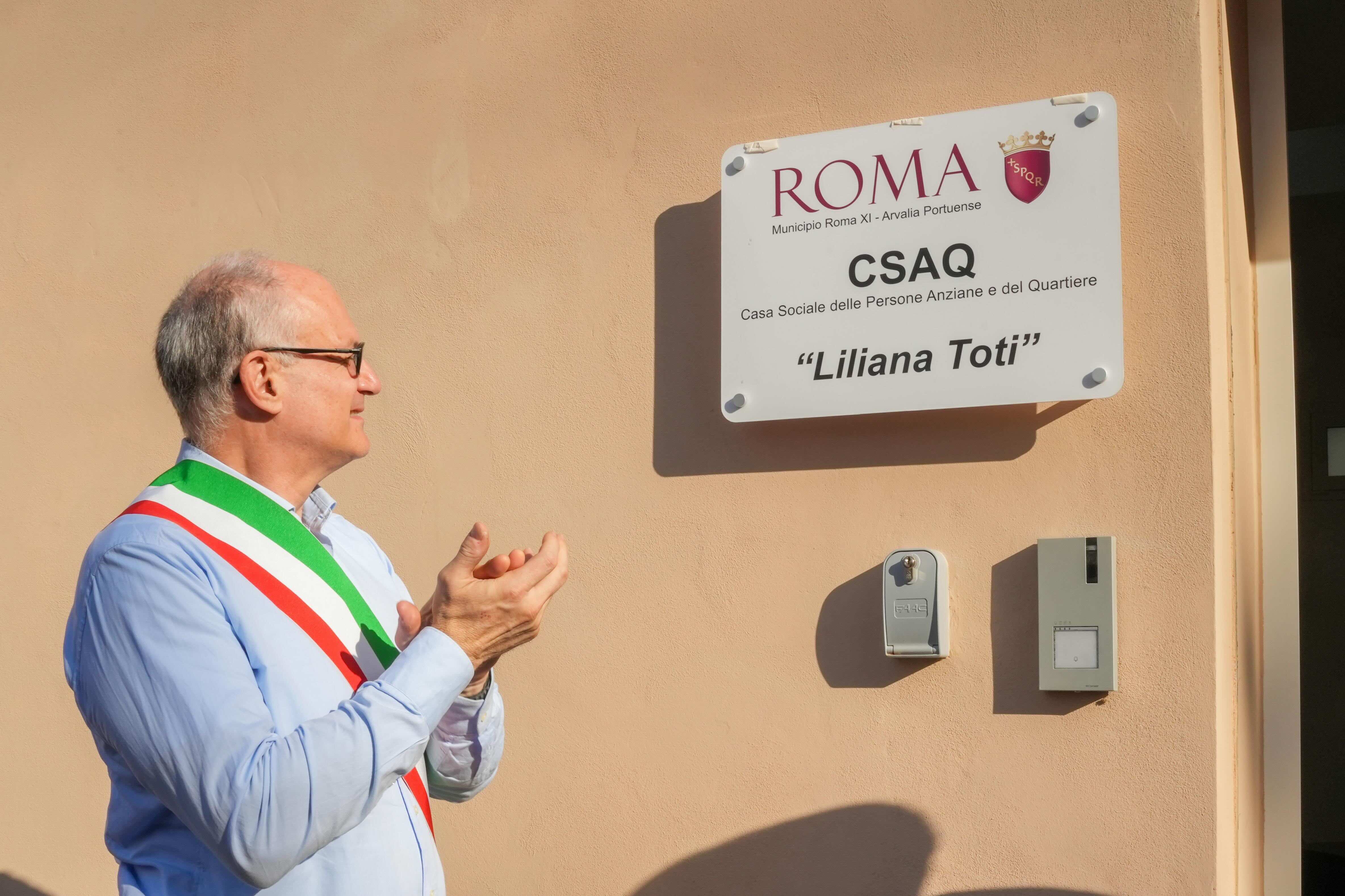 Inaugurazione Centro Sociale Anziani "Liliana Toti" (luglio 2026)