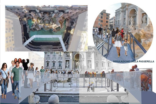 Fontana di Trevi, avviata la manutenzione straordinaria