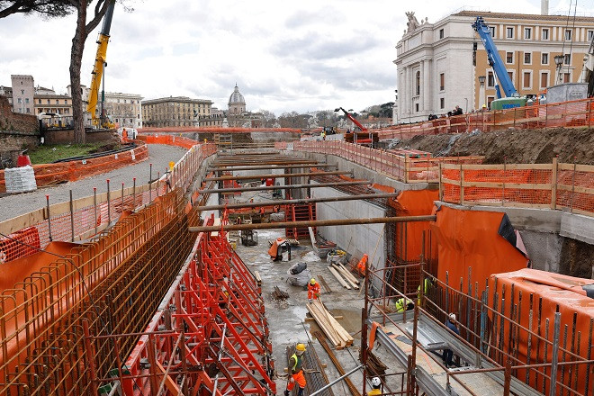 Cantiere Piazza Pia