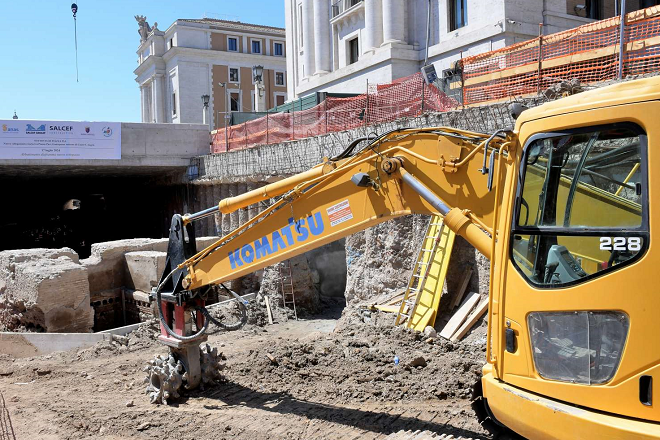 Un sottopasso unico per la nuova Piazza Pia