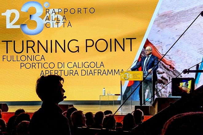 Gualtieri: "Inaugureremo Piazza Pia il 20 dicembre"