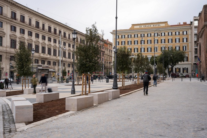 Rinasce l'area di Piazza della Repubblica